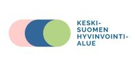 Graafinen logo, joka koostuu kolmeasta pyöreästä muodosta.