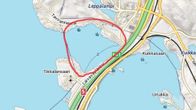 Kuopion Vesi on havainnut paineviemärivuodon Tikkalansaari - Sorsasalo välisessä vesistönalituksessa.