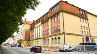 Vaasan keskustan vanha koulurakennus, josta tulee osa uutta yhtenäiskoulua.