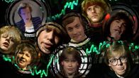 Hittimittari-ohjelmasarjan juontajat ja esiintyjiä 1983-1988.