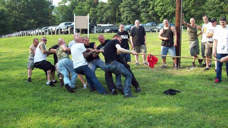 Esa Holappa, Suomen Vastarintaliikkeen entinen johtaja, Harrisburgissa 2008.