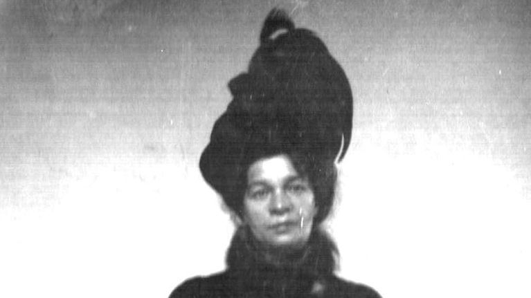 Foto av Charlotta Ander från början av 1900-talet