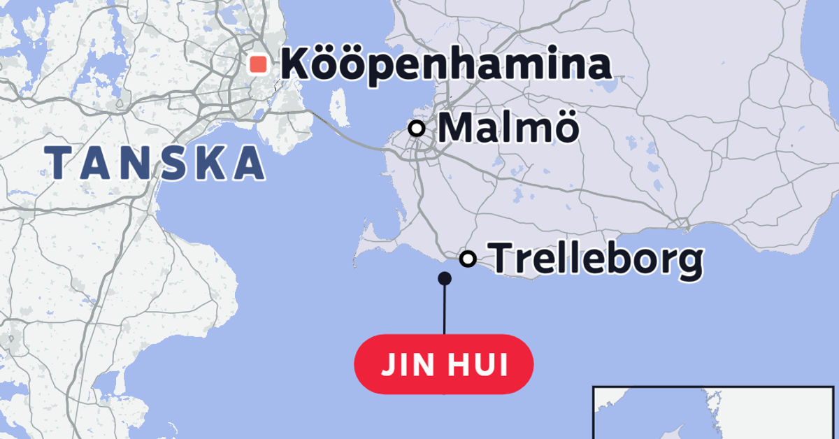 Ruotsi pidätti Venäjän varjolaivastoon kuuluvan aluksen kiinalaisen kapteenin