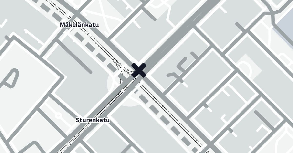 Osa Sturenkadusta suljettiin hetkeksi Helsingissä