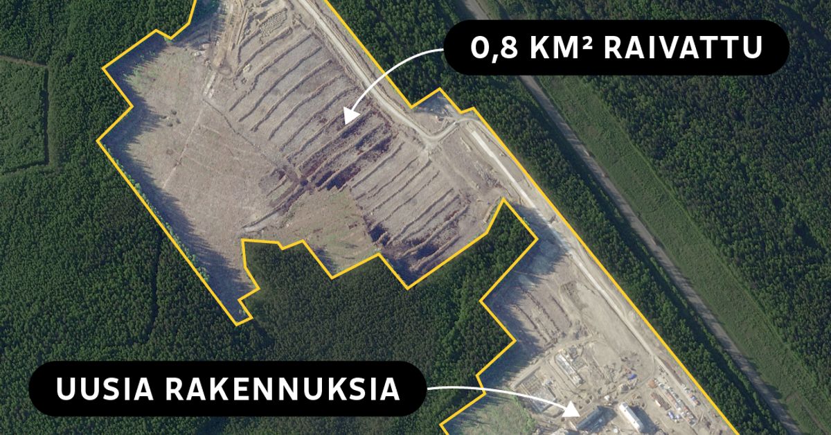 Paikansimme Petroskoin uuden varuskunnan: Satellii