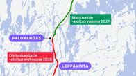 uusia teitä vitostien vieressä Leppävirta-Kuopio välillä.