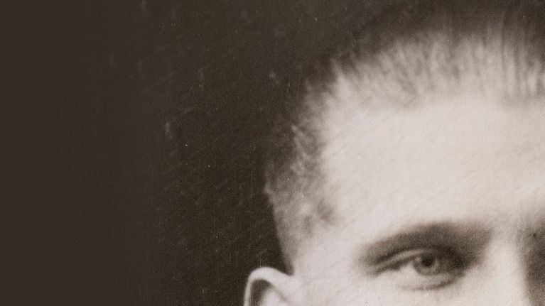 Aimo Koivunen, suomalainen sotilas, muotokuvassa.