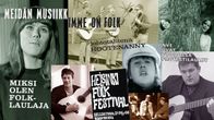 Kollaasissa Anki Lindquist, Hootenanny Trio, Sinkat, Irwin Goodman, Hector, Guldgurkorna ja Folk-Fredi sekä lehtiotsikoita ja mainoksia vuosilta 1965-1967.