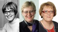 Kuvia toimittaja Päivi Istalasta eri vuosikymmeniltä.