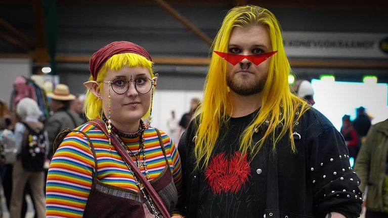 Comic Conin yleisöä Tampereella. 