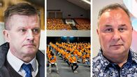 Kuvakombo työ- ja elinkeinoministeriön hallitusneuvos Olli Soraisesta, marjanpoimijoiden koulutustilaisuudesta Thaimaassa ja Polarica Marjahankinta oy:n entisestä toimitusjohtaja Jukka Kristosta.