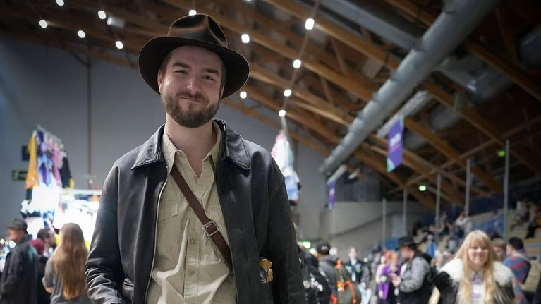 Comic Conin yleisöä Tampereella. 