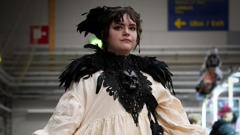 Comic Conin yleisöä Tampereella. 