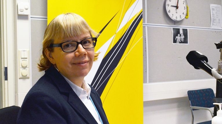 Julkisen sanan neuvoston puheenjohtaja Elina Grundström