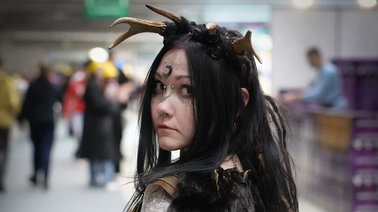 Comic Conin yleisöä Tampereella. 