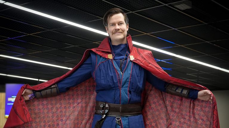 Comic Conin yleisöä Tampereella. 