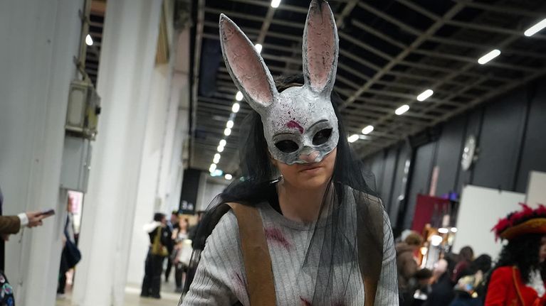 Comic Conin yleisöä. 