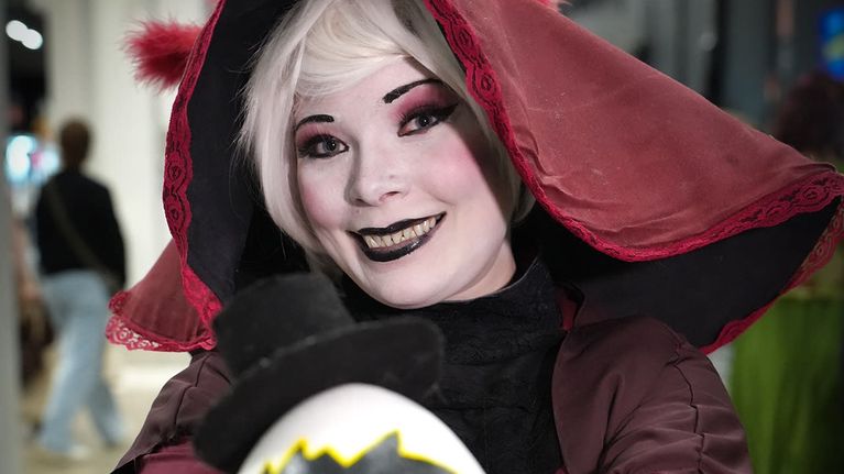 Comic Conin yleisöä, Nella Salmi. 
