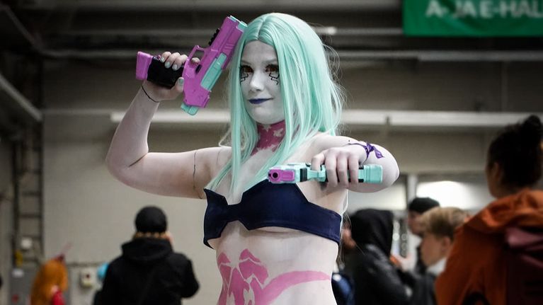 Comic Conin yleisöä Tampereella. 