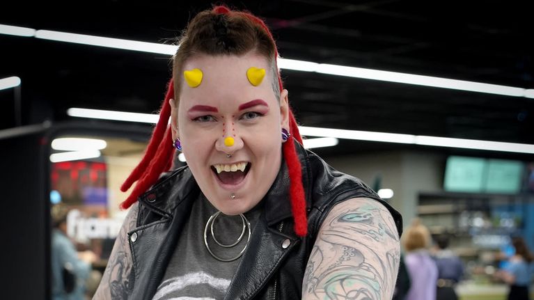 Comic Conin yleisöä Tampereella. 