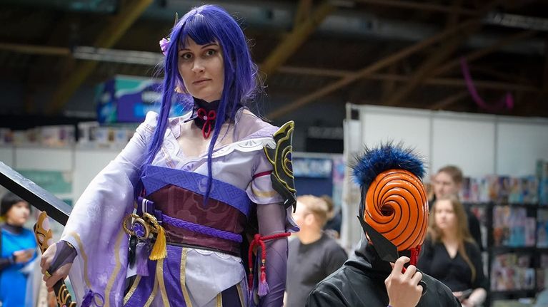 Comic Conin yleisöä Tampereella. 