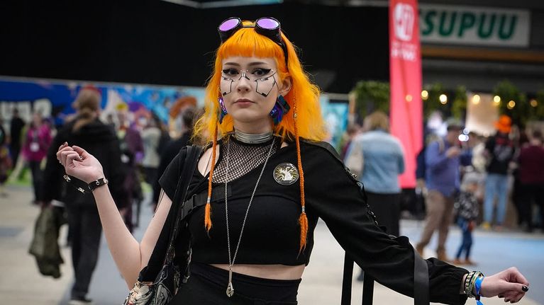 Comic Conin yleisöä Tampereella. 