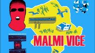 Malmi Vice, Afrikan tähti -pastissigrafiikka.