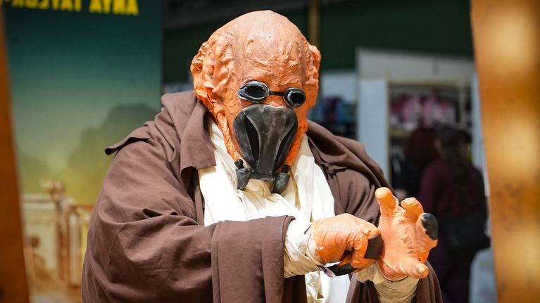 Comic Conin yleisöä Tampereella. 