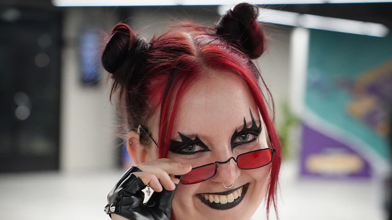 Comic Conin yleisöä Tampereella. 