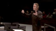 Kapellimestari Esa-Pekka Salonen Radion sinfoniaorkesterin konsertissa Musiikkitalossa 16.9.2016.