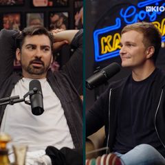 Gogi ja kaksi vierasta keskustelevat studiossa.