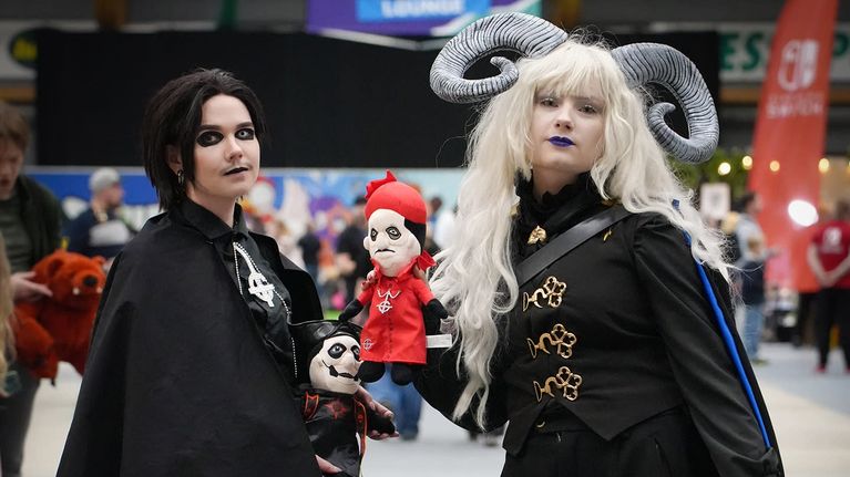 Comic Conin yleisöä Tampereella. 
