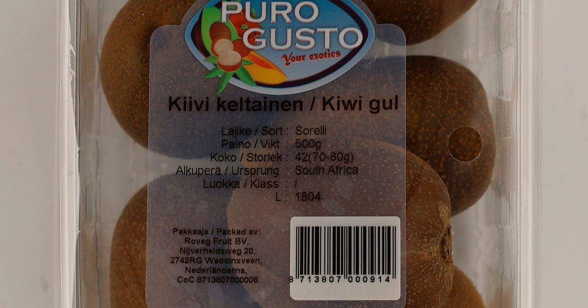 Ruokavirasto varoittaa kiivi-hedelmistä: liikaa torjunta-ainetta
