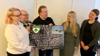 Etelä-Pohjanmaan Ensi- ja turvakoti sai lahjoituksena 10 000 euroa Etelä-Pohjanmaan ensihpoitajilta
