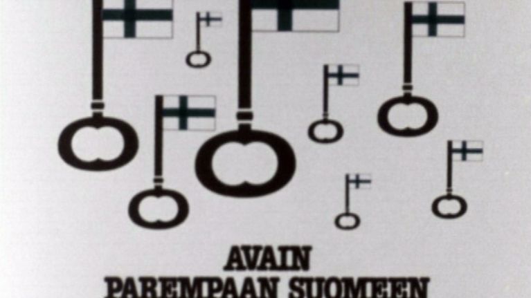 Avain parempaan Suomeen, kotimaisuuskampanjan mainos 1983