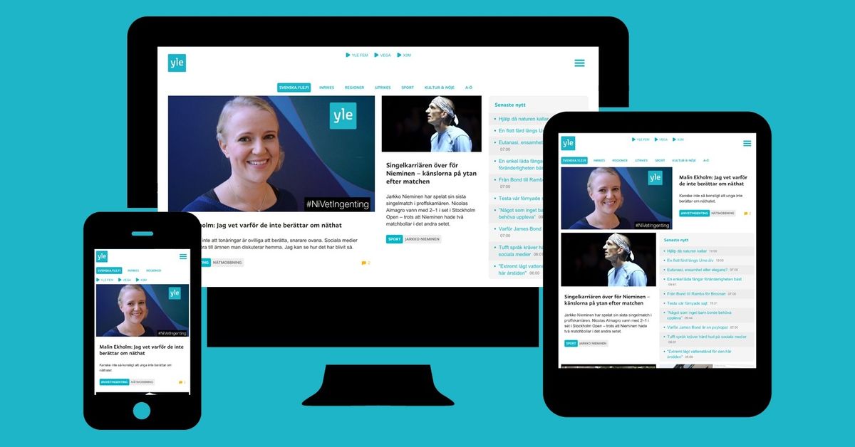 Ta en förhandstitt på Svenska.yle.fi:s nya utseende | Inrikes | Svenska Yle