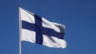 Kuvassa Suomen lippu