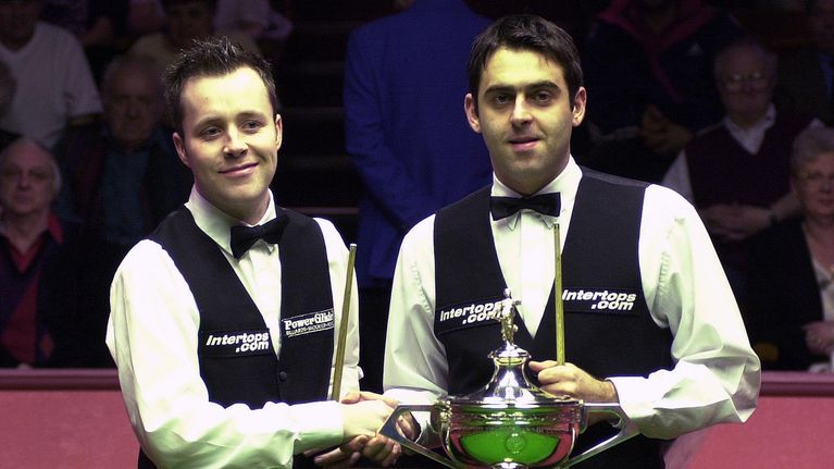 John Higgins ja Ronnie O'Sullivan kohtasivat MM-finaalissa neljännesvuosisata sitten. Tuolloin O'Sullivan vei mestaruuden erin 18-14.