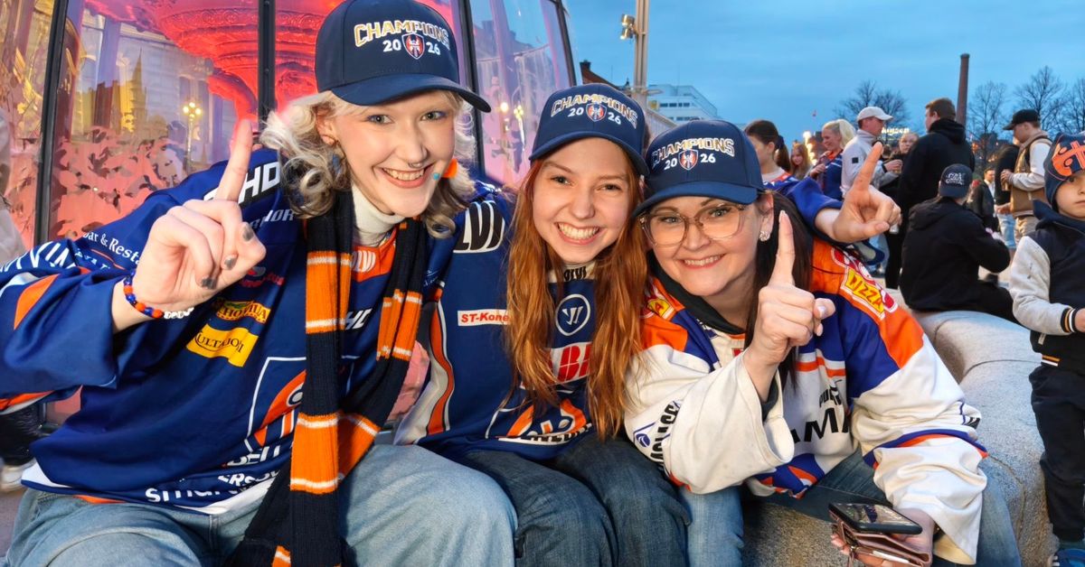 Taas mennään! Tältä näyttää Tappara-fanien kultariemu Tampereen illassa