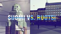 maisema Helsingistä ja Tukholmasta