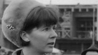 Nainen Kuopion torilla 1965.