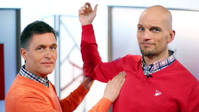 Omalääkäri Risto Laitila ja Mikko Penttilä