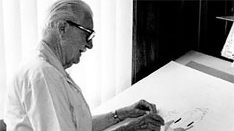 Carl Barks ritar.