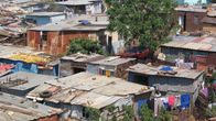 A shanty town in Soweto, South Africa.