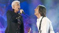 Marie Fredriksson och Per Gessle i Roxette
