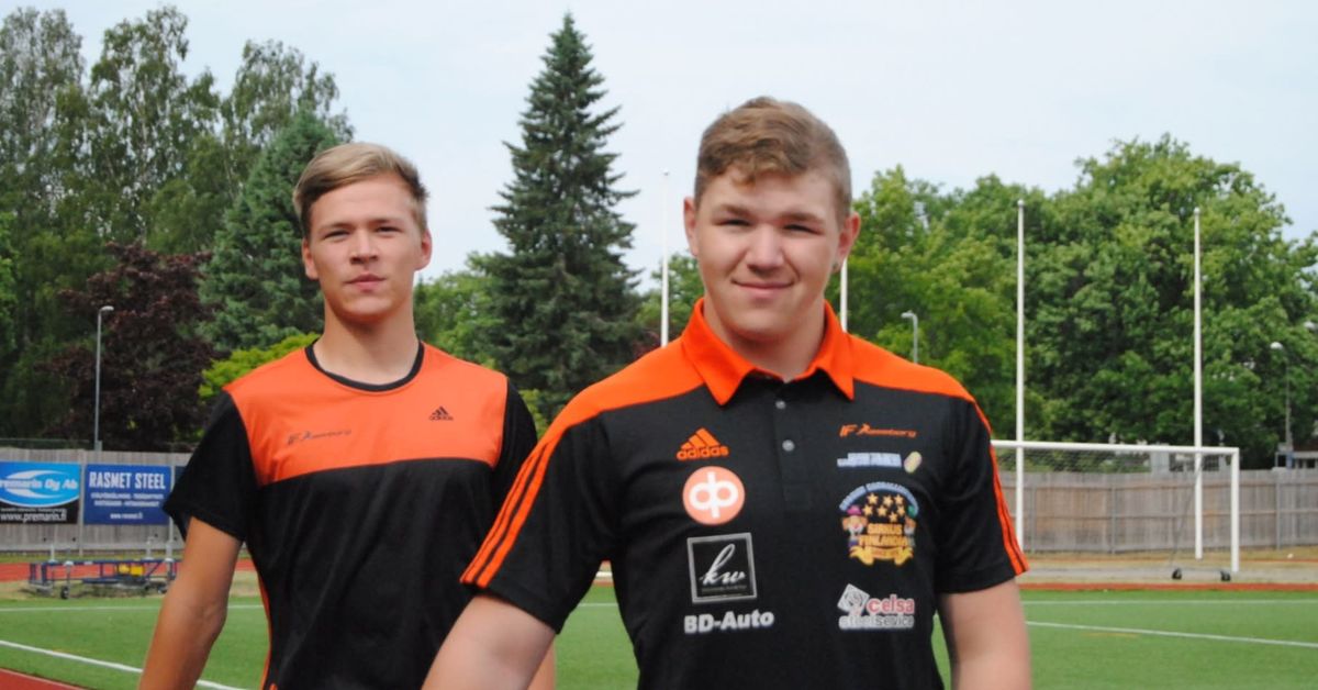 IF Raseborgs finska mästare Filip Wikholm och Oliver Öhman vill stå på ...