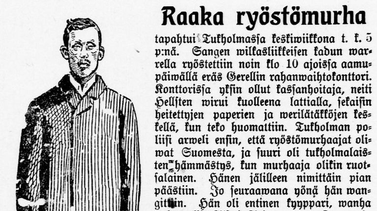 Notis i Länsi-Suomi 20.1.1910