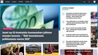 Kuvakaappaus suositteluista yle.fi -sivustolla