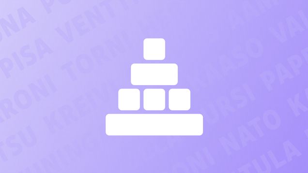Sanapyramidi-pulmapelin logo.