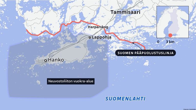 Hangon rintama pelasti Helsingin neuvostojoukkojen maahyökkäykseltä ...